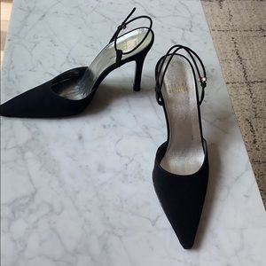 NWT Stuart Weitzman Black Heels